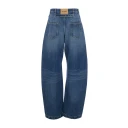The Attico Dame Jeans Blå W28,