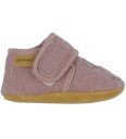 En Fant Wool Slippers W. Embroidery - Pink - 23\24