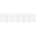  Gabion med dekker galvanisert stål 300x30x100 cm