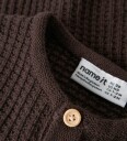 Name It Cardigan - Strikk - NbmOlivar - Chocolate Plum - Name It - 50 - Cardigan - Brun