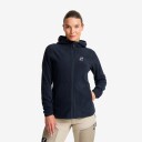 Revolutionrace Hiker Fleece Hoodie Dame Deep Navy XS Dame Overdeler Fleece & midlayers