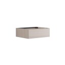 Dansani Calidris Glatt Servantskap lav 1 Skuff D50cm Hvit eik / 60cm