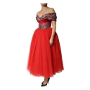 Dolce & Gabbana Dame Kjoler Rød L,