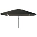  Hageparasol 395x245 cm Svart