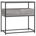  Konsollbord grå sonoma 75x40x75 cm konstruert tre 8720845421090