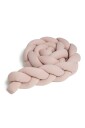 Alice &  Fox ALEAH Flettet Sengekant 200cm Dusty Pink
