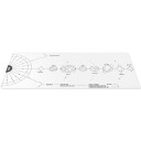 Dark Project Musematte 900x400mm Nova White