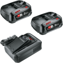 Bosch Batterisett 18V 2x2.5Ah M/Lader AL18V-44