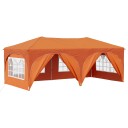  Pop up Festtelt Oransje 575 x 288 x 245 cm Oxford Stoff
