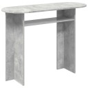 vidaXL Konsollbord Betonggrå 100 x 39,5 x 75 cm Konstruert tre