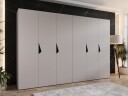 garderobeskap NO_BRAND Garderobeskap SANDI 1 300 cashmere Svart -