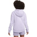 Nike Sportswear Club Full Zip Hettegenser Barn Lilla 156 - 166