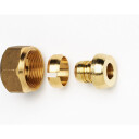 Imi Hydronic M28x20mm Koblingssett for PEX Rør med Støttebøssing