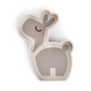 Done by Deer ™ Snack-tallerken i silikon Stick&Stay i Lalee Sand