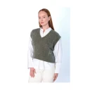Hést Dame Strikkevarer Grønn S,