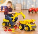 BIG PowerWorker Lastebil Maxi Truck  gul