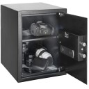 Digital safe med LED skjerm – svart 35x40x40cm
