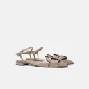 Scarosso Dame Sko Beige 38 1/2 EU,