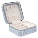 DARK Tweed Jewellery Box Mini Light Blue