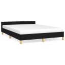  Sengeramme uten madrass svart 180x200cm Super King stoff