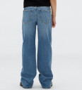 Calvin Klein Hr Wide Leg Authentic Blue Denim Blue 140