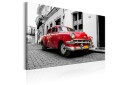 Tavle Cuban Classic Car Red 120X80 Artgeist sp. z o. o.