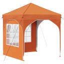 vidaXL Pop up Festtelt 192 x 192 x 245 cm Oransje