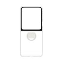 Samsung Galaxy Z Flip6 Gjennomsiktig Baksidedeksel med Ring