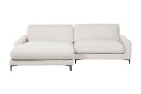 Cathy Hjørnesofa 3 seter   Hvit/Svart