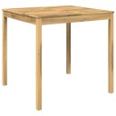 vidaXL Hagebarbord Hvit 110 x 108,5 x 105 cm Solid akasietre