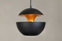 Venture Design Sol taklampe Svart/messing 25 cm