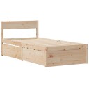 Sengeramme uten madrass 90x190 cm heltre furu 8721102647420