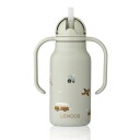 Vannflaske Liewood Kimmi 250 ml Vehicles / Dove Blue