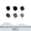 Staedtler Pencil Mars Lumograph x6 100% PEFC