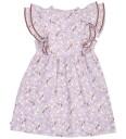 Müsli Kjole - Prairie Ruffle - Blomst/Tofu/Pekannøtter - Müsli - 4 år (104) - Kjole - Lilla