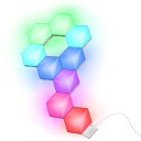 Trust Vybz Hexagon RGB LED lyspanel startpakke 9 pakning