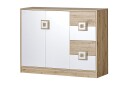 Kommode Hermanboda 120x40x93 cm   Beige / Hvit