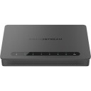 Grandstream GWN7002 Multi-Gigabit VPN-router med 4x WAN/LAN og PoE i sort