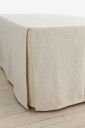 Ellos Home   Sengekappe Altro i bouclé høyde 60 cm   Natur
