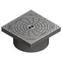 Ulefos deksel 425 x220 mm med lås, fast, 12,5 t, GG