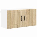  Kjøkkenskap Sonoma eik 80 x 31 x 40 cm Konstruert tre