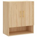  Veggskap sonoma eik 60x31x70 cm konstruert tre 8720845947361