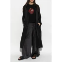 AllSaints Dame Frakker Svart L,