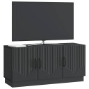 TV skap Svart 99 x 34,5 x 47 cm Konstruert tre