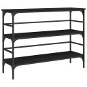  Konsollbord svart 100x32x75 cm konstruert tre 8721012340992