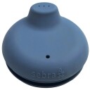 Sebra Silicone Lokk Blå