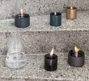 Tenderflame Lilly lys 8 og 10 gavesett grønn