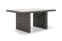 Bord James 145 cm   Glass|Grå