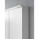 Svedbergs Skuru speilskap 80 cm, hvit