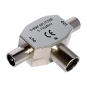 DELTACO 2-VEIS SPLITTER IEC TV